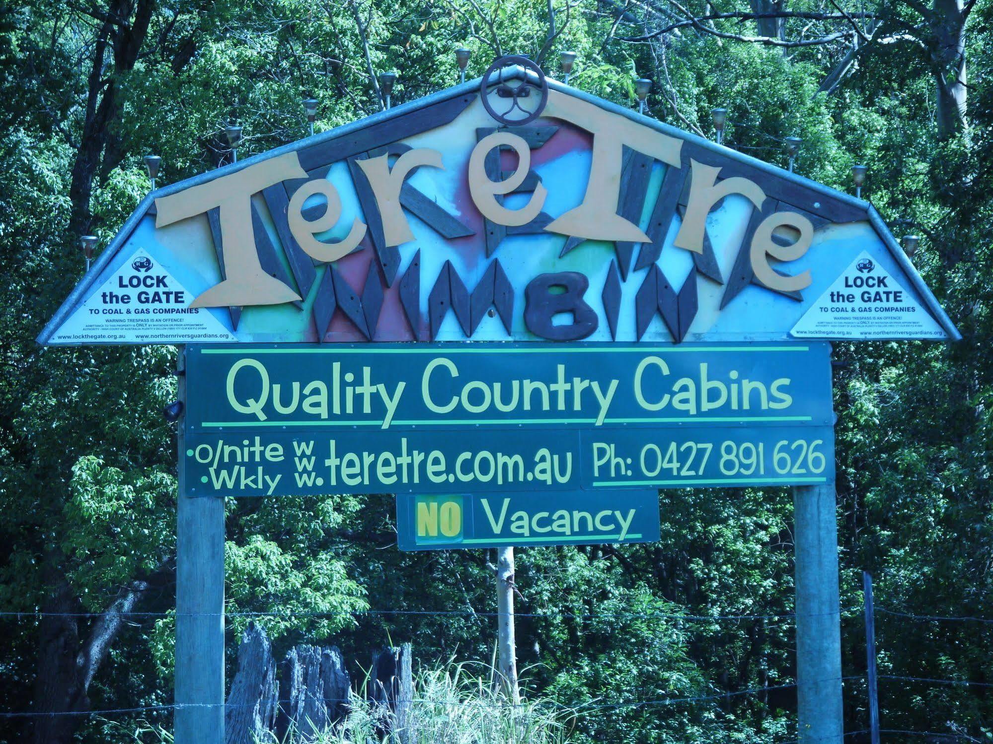 Vila Teretre Cabins Nimbin Exteriér fotografie